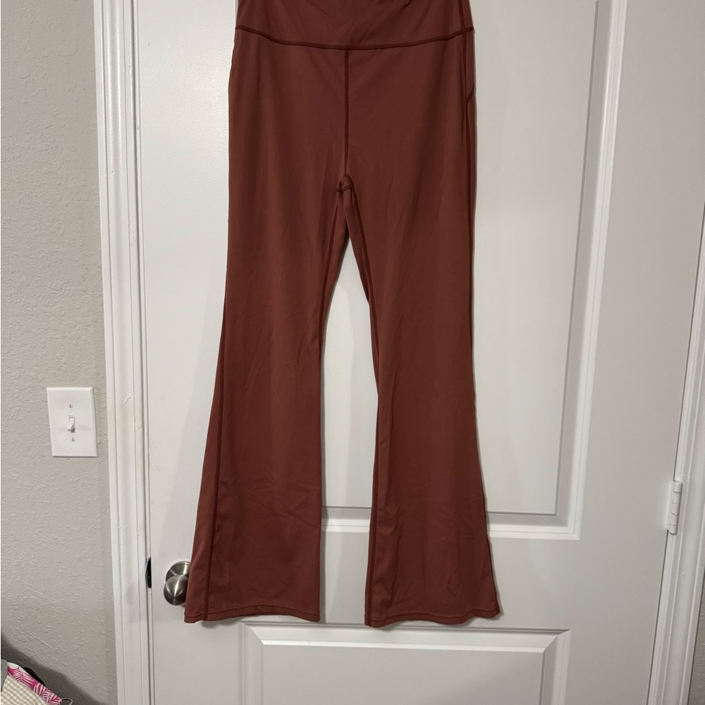 lululemon athletica Rust color Flare Pants